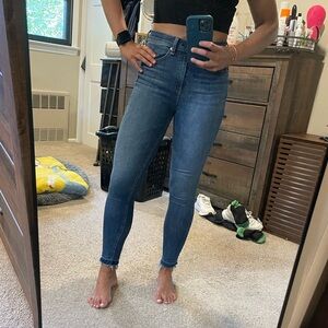 Rag & Bone HIGH RISE ANKLE SKINNY